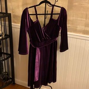 Torrid size 2 velvet dress